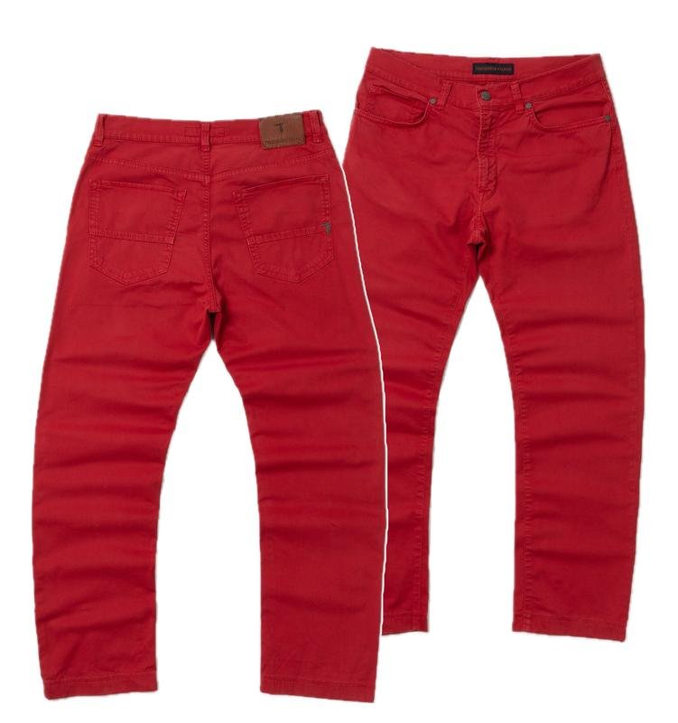 Homme Trussardi Jeans Rouge Coton 30 / S / 44
