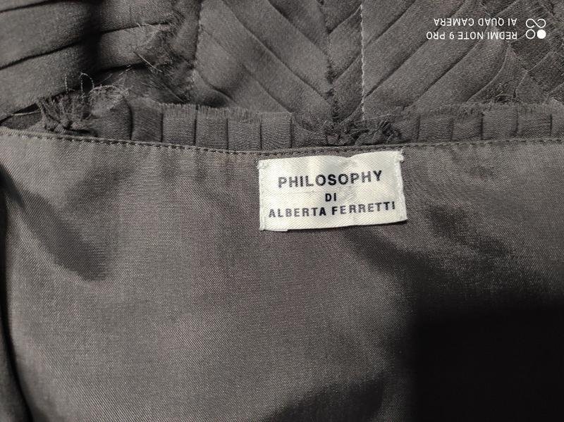 Женский Alberta Ferretti Платье Серый Шелк 32 /