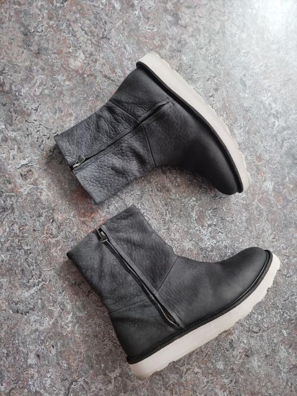 Damen Blackstone Stiefel Grau Nubuk 38