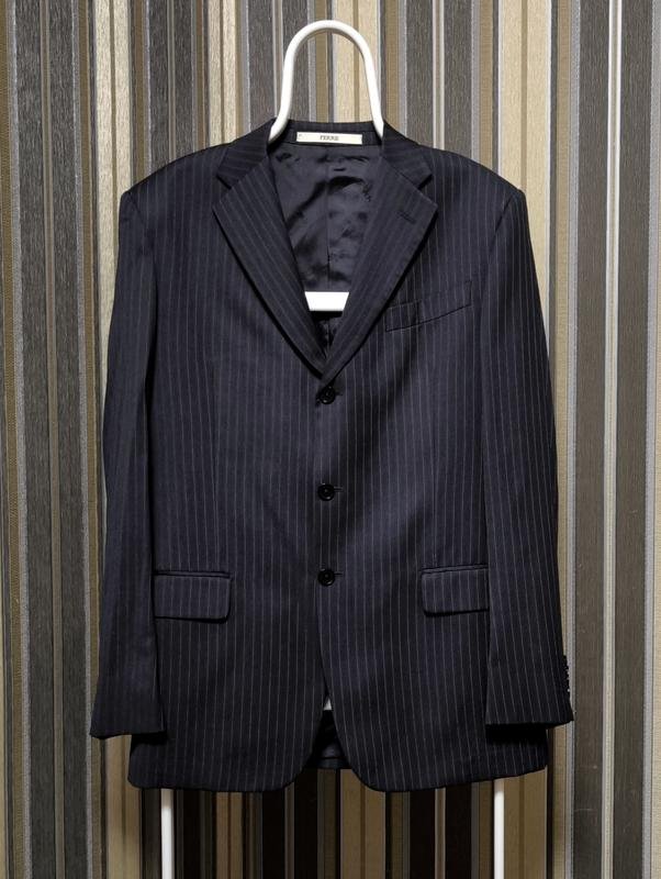 Uomo Gianfranco Ferre Blazer Blu Navy Lana 40 /L /