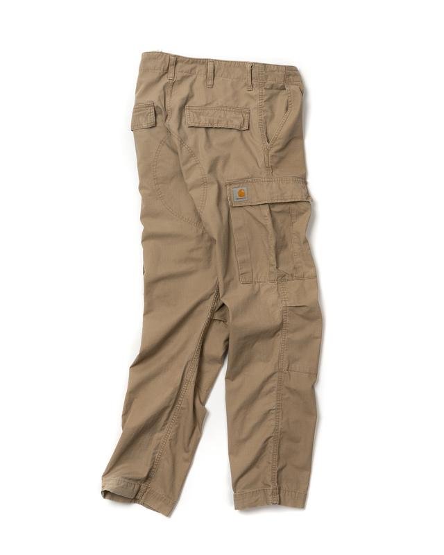 Men Carhartt Trousers Beige Cotton 29 / S / 42