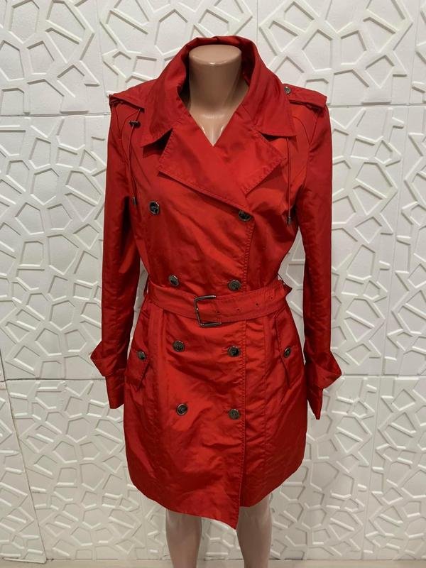 Женский Cole Haan Тренч Красный 36 / S / 44