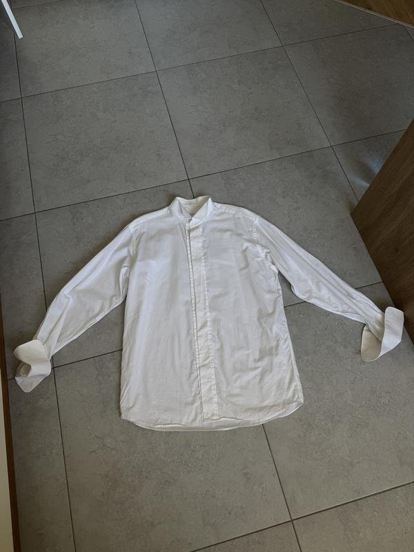 Homme Jacques Britt Chemise Blanche Coton 42 / XL