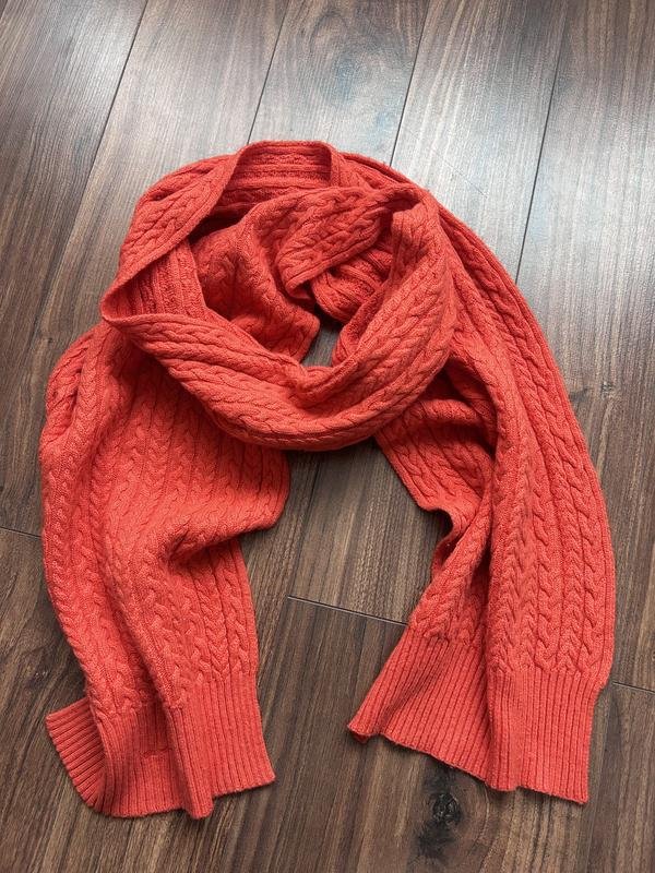 Unisexe Gant Écharpe Corail Cachemire