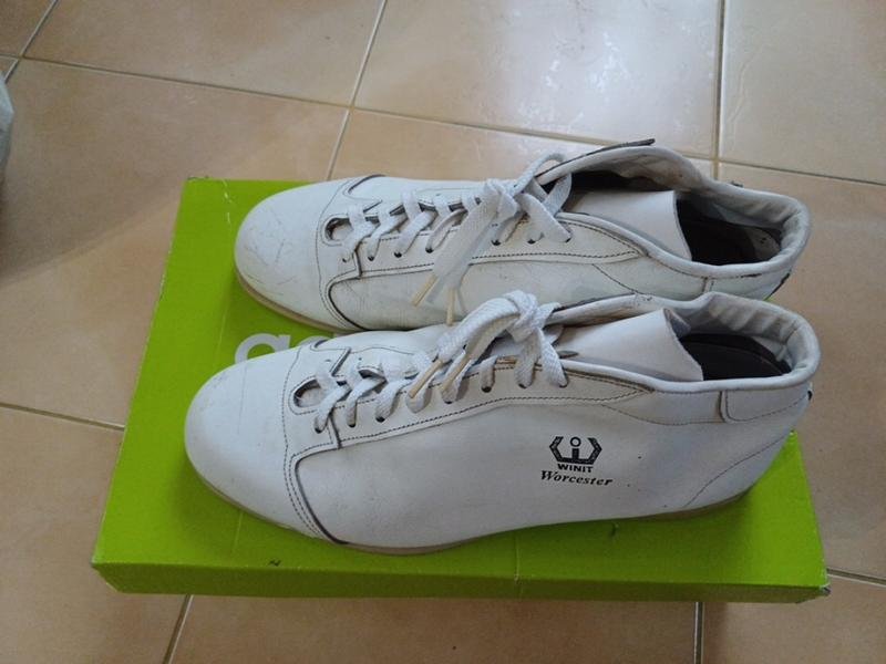 Мужские Ботинки Worcester Белые Кожа 44