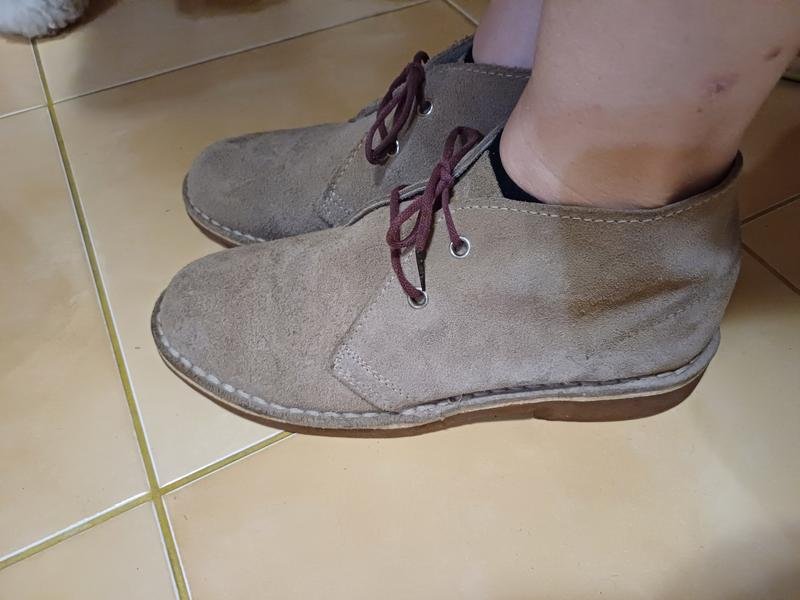 Women Yellow Stone Boots Beige Suede 38