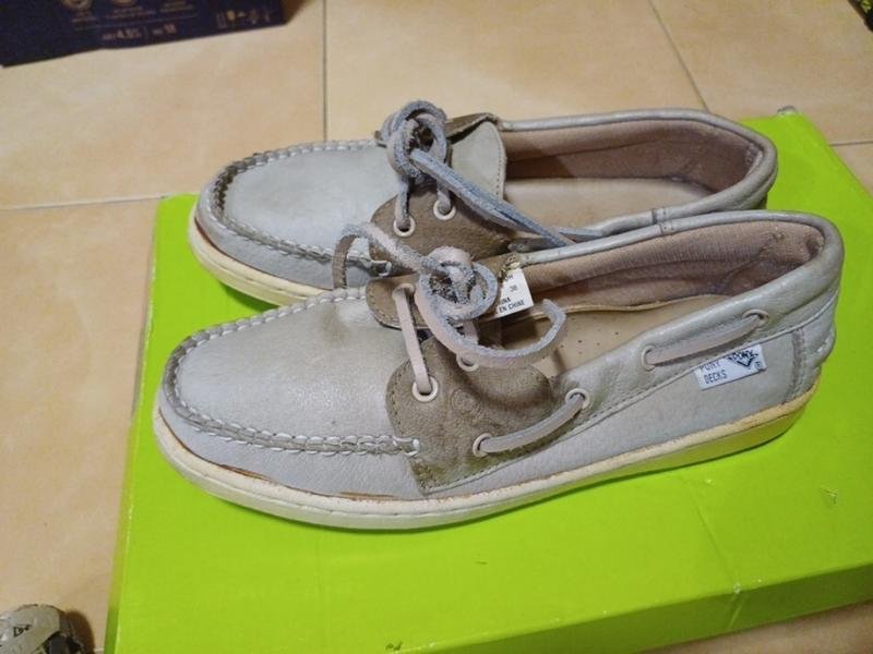 Мужские Лоферы Серый Кожа 37