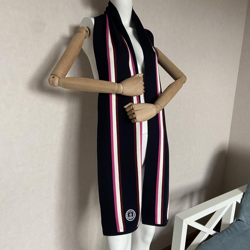 Unisexe Gant Écharpe Bleu Marine Taille Unique