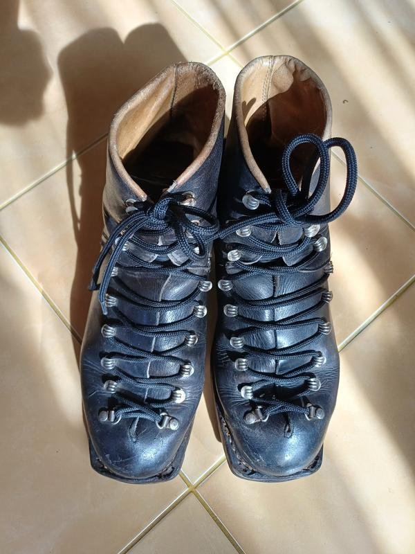 Мужские RIEKER Ботинки Чёрный Кожа 39.5