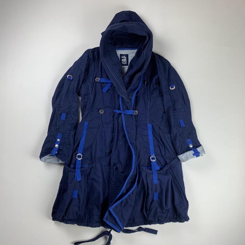 Damen Marithé + François Girbaud Parka Marineblau