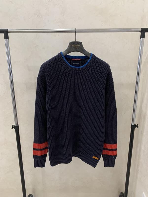 Мужской Scotch&Soda Свитер Тёмно-синий 40 /L / 48