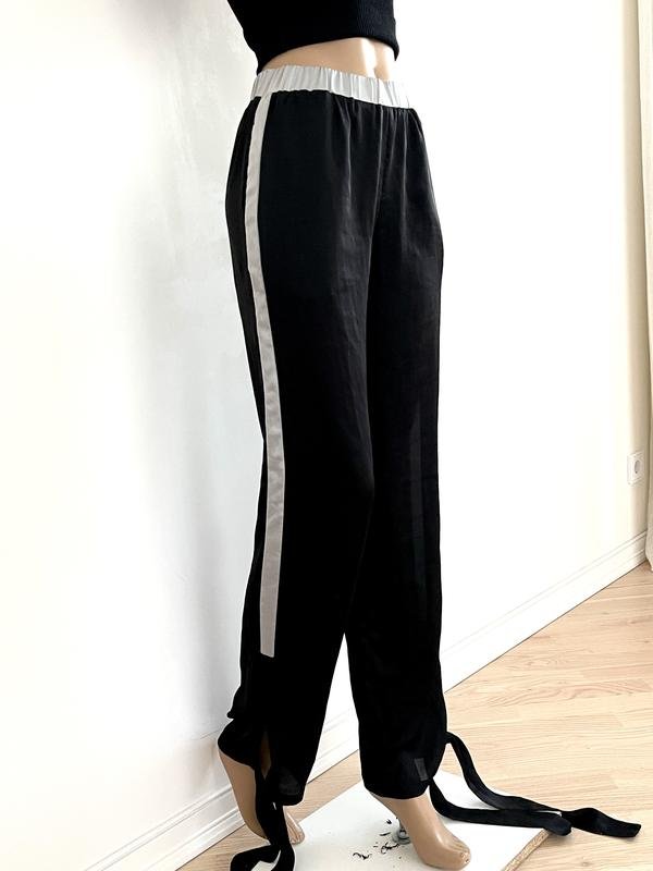 Женские Marni Брюки Чёрные Шёлк 36 / S / 44