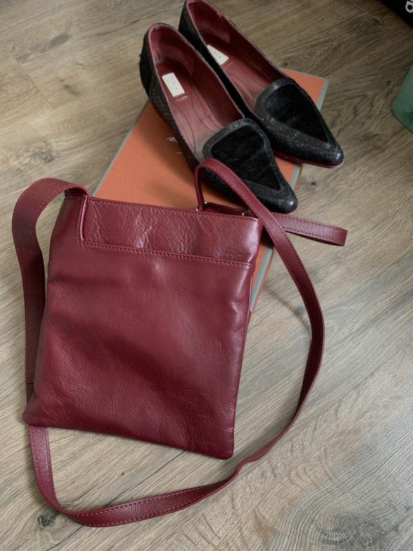 Women Heels Burgundy 38