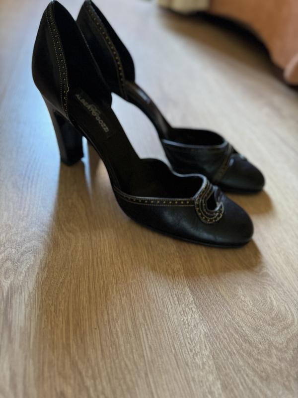 Femme Alberto Guardiani Talons Noir Cuir 40