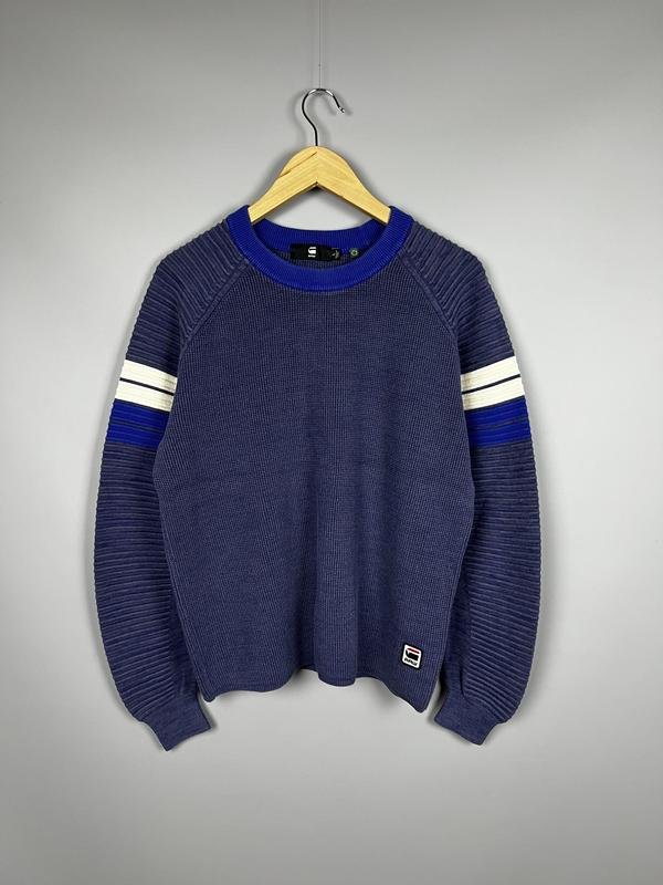 Herren G-Star Raw Pullover Marineblau Baumwolle 38