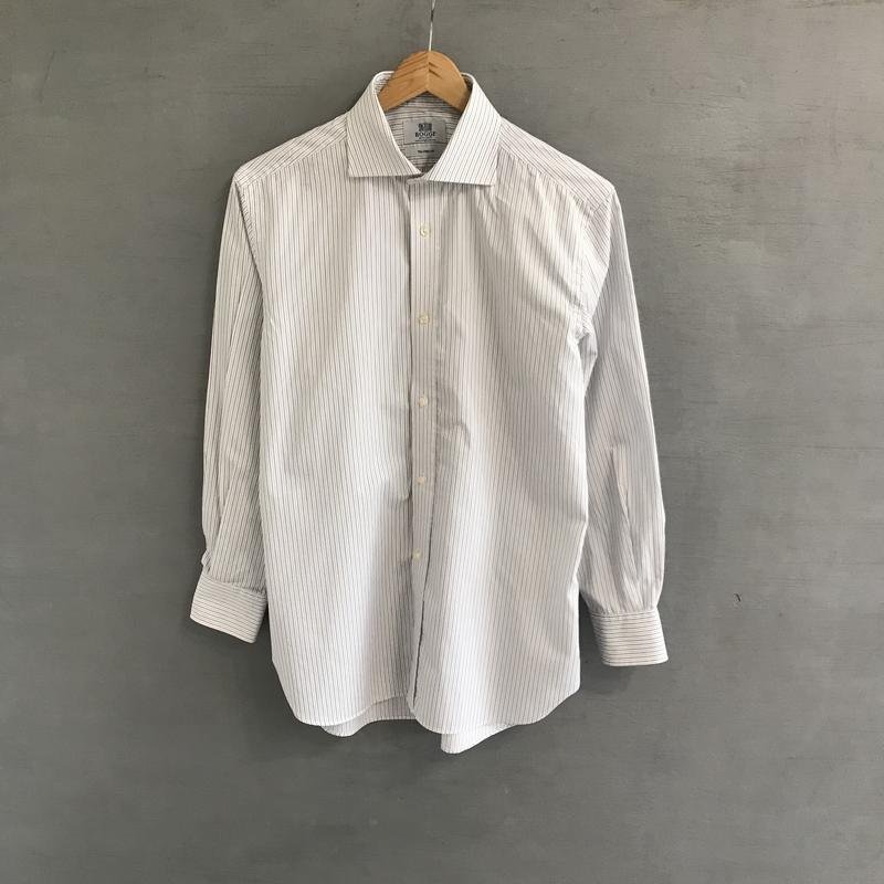 Men Boggi Milano Shirt Multicolor Cotton 38 / M /