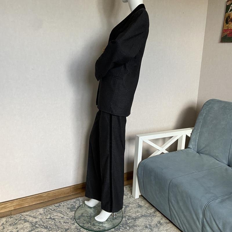 Women Guy Laroche Suit Grey Wool 36