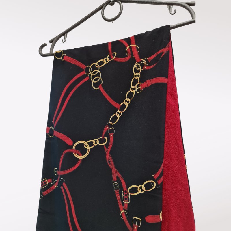 Unisex Ballin Schal Schwarz Einheitsgröße