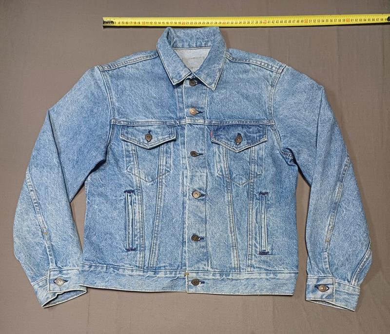 Women Levi's Jacket Blue Denim 40 / L / 48