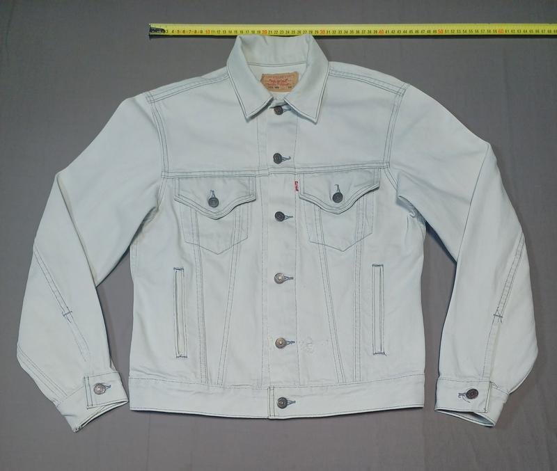 Damen Levi's Jacke Grau Denim 38