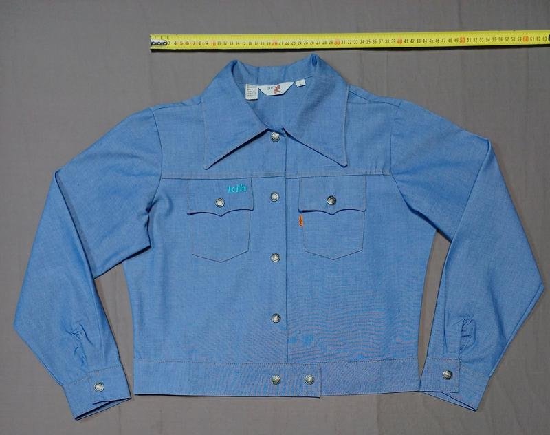 Damen Levi's Jacke Türkis Denim 32