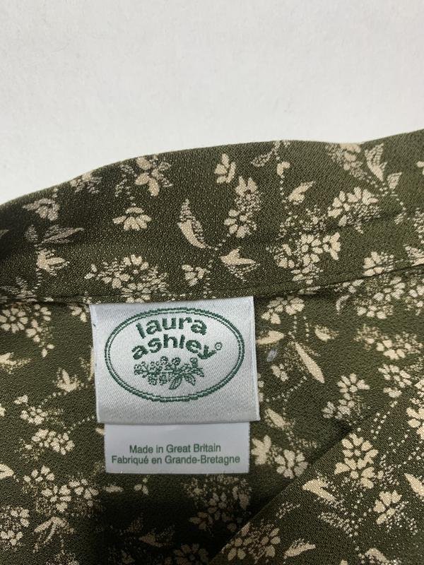 Donna Laura Ashley Gonna Khaki Viscosa 38 / M / 46