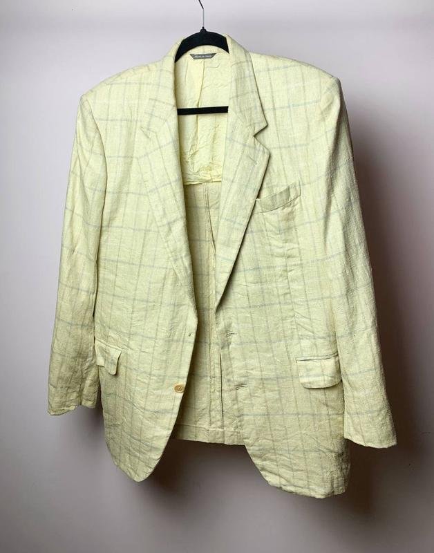 Мужской Givenchy Пиджак Коричневый Шелк 40 /L / 48