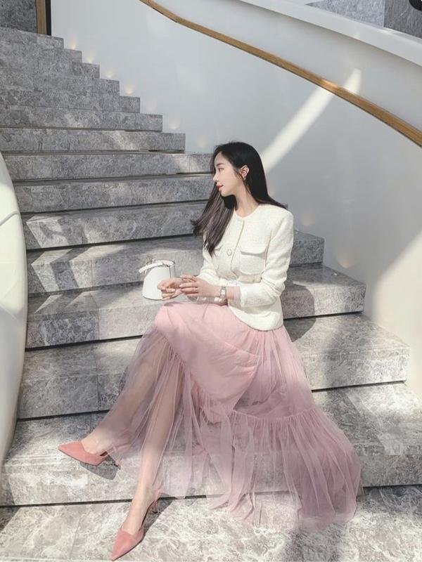 Женская Юбка Розовая 32 / XXS / 40