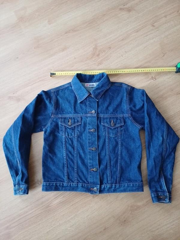 Homme Veste en Jean Argent 36 / S / 44