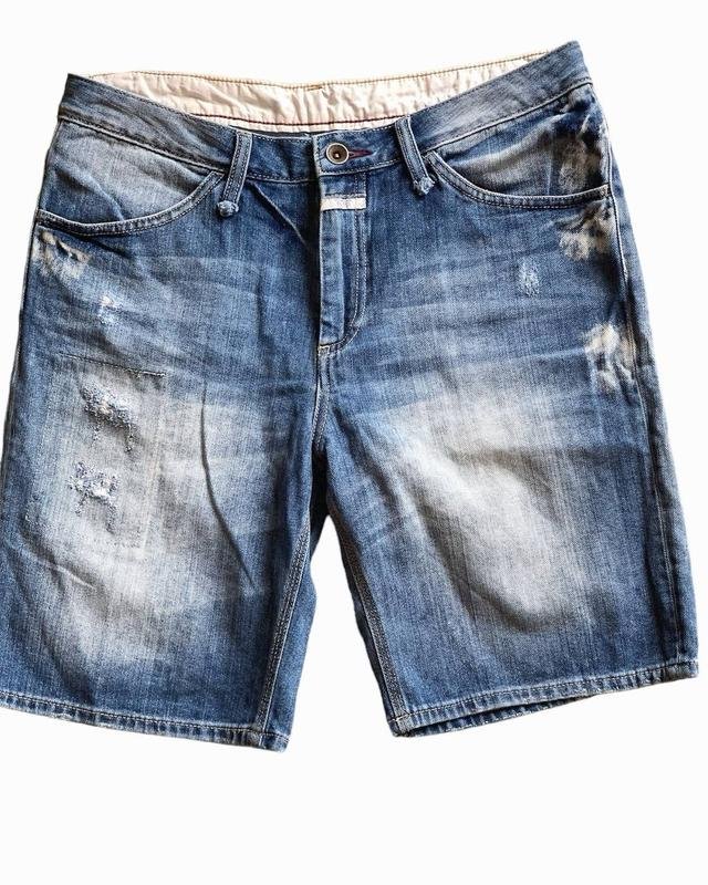 Donna Closed Shorts Blu Navy Cotone 40 / L / 48