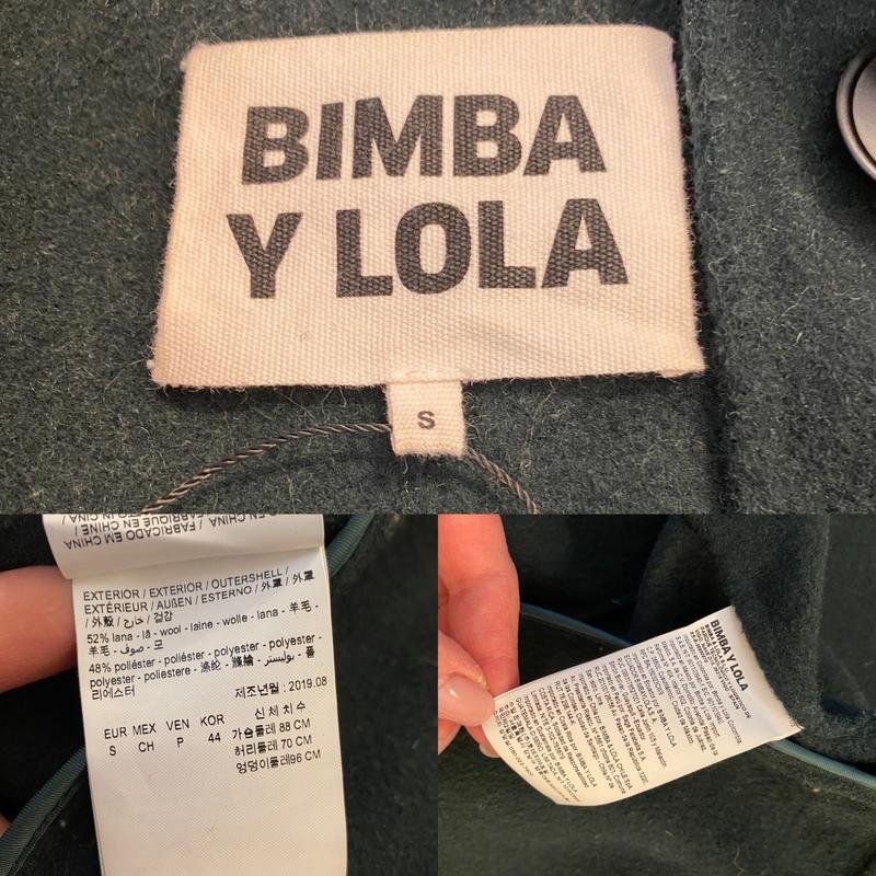 Femme Bimba y lola Manteau Vert 36 / S / 44