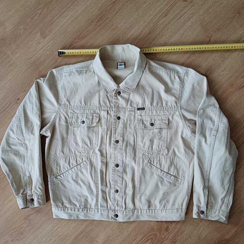 Мужской Diesel Куртка Бежевый Джинс 40 /L / 48