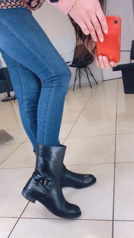 Damen Hugo Boss Stiefel Schwarz 37