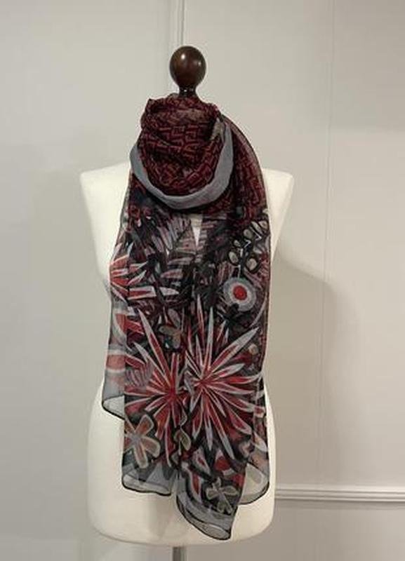 Unisexe Fendi Écharpe Noire Taille Unique