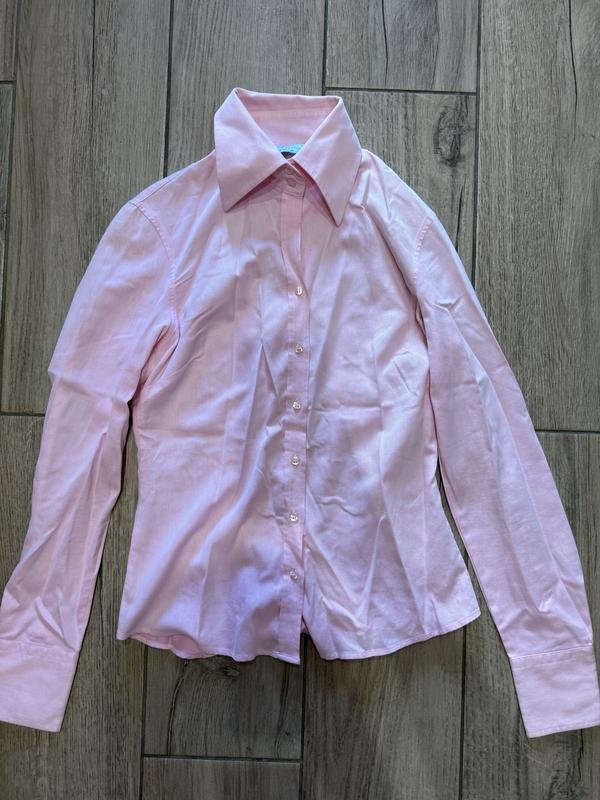 Damen Hawes & Curtis Hemd Rosa Baumwolle 36 / S /