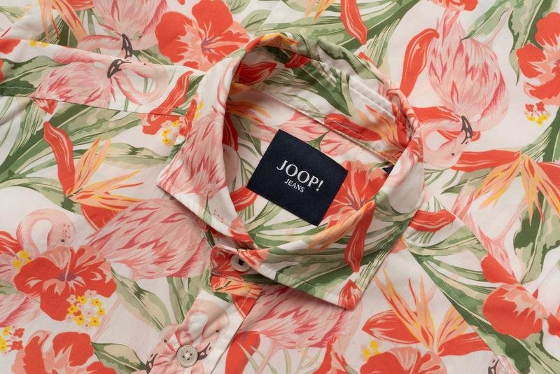 Uomo JOOP! Camicia Rossa Cotone 36 / S / 44