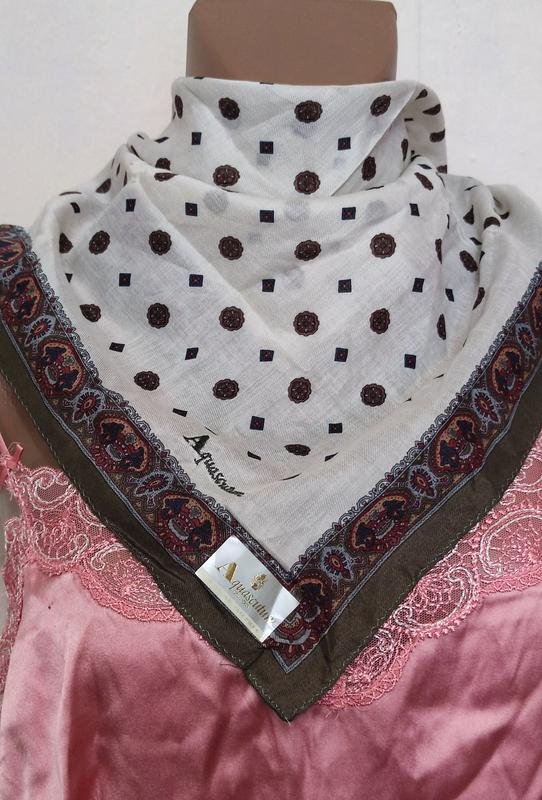 Women Aquascutum Scarf Multicolor Cotton One size