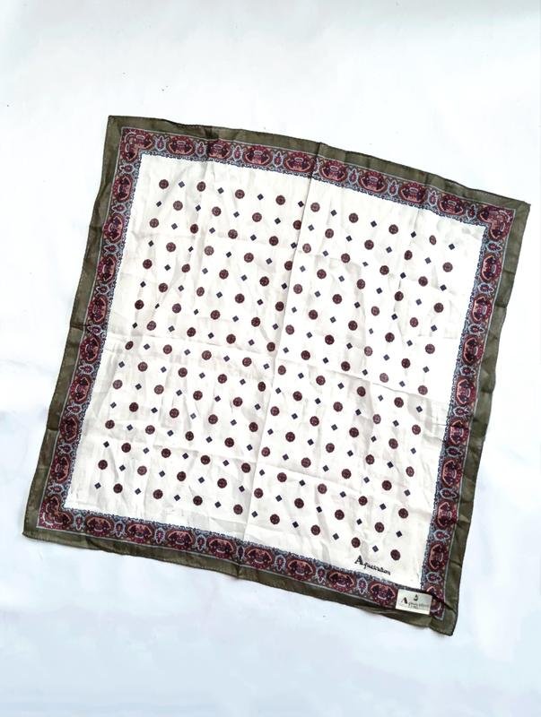 Women Aquascutum Scarf Multicolor Cotton One size