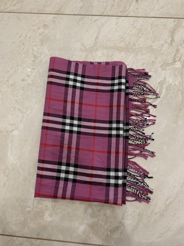 Femme Burberry Écharpe Rose