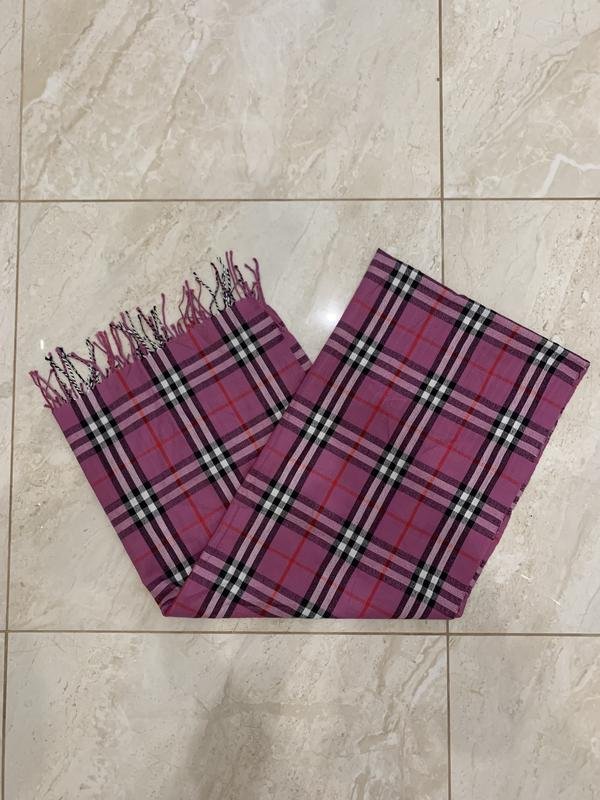 Femme Burberry Écharpe Rose