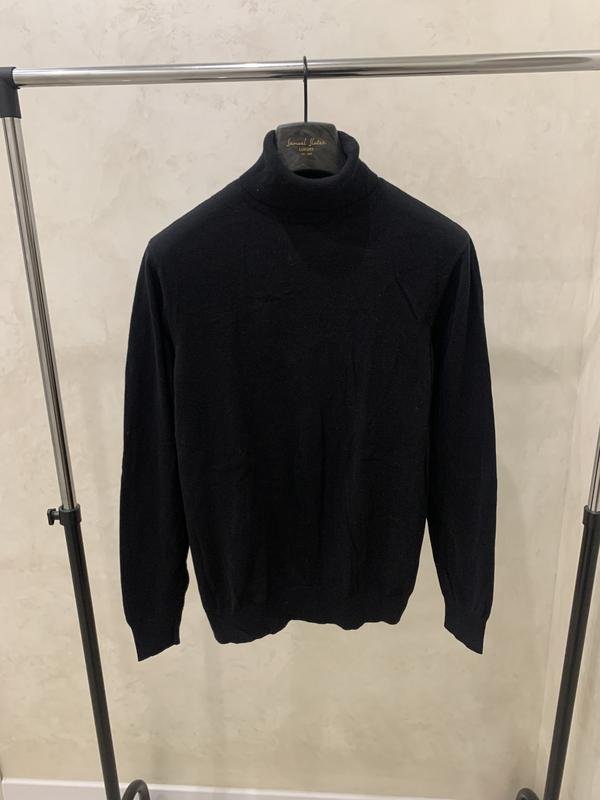 Uomo H&M Maglione Nero Cotone 38 / M / 46