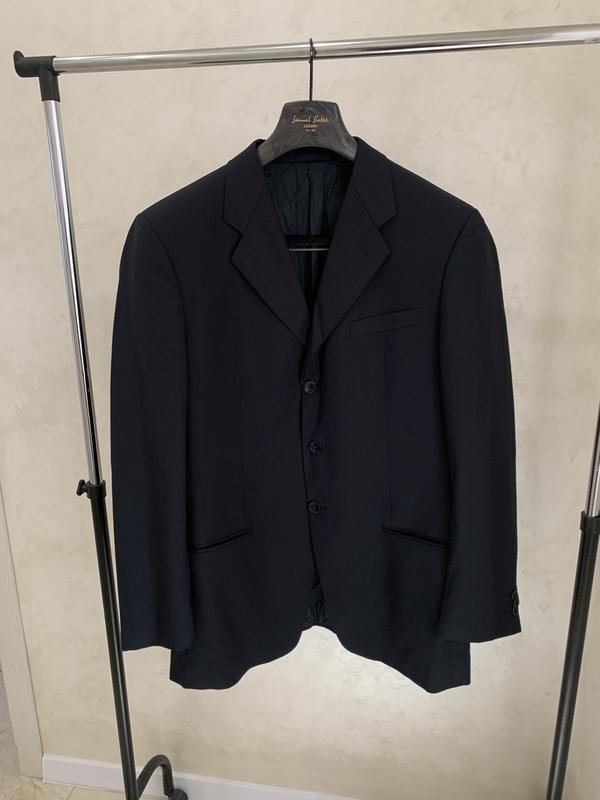 Мужской Armani Collezioni Пиджак Чёрный 44 / XXL /