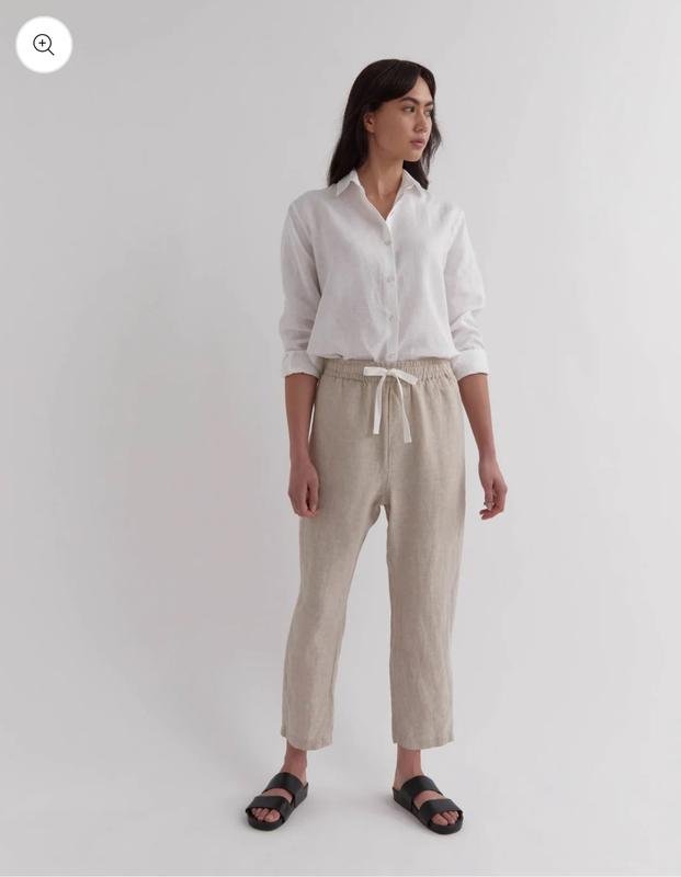 Damen Anya Magsen Caprihose Beige 58 / 7XL / 66