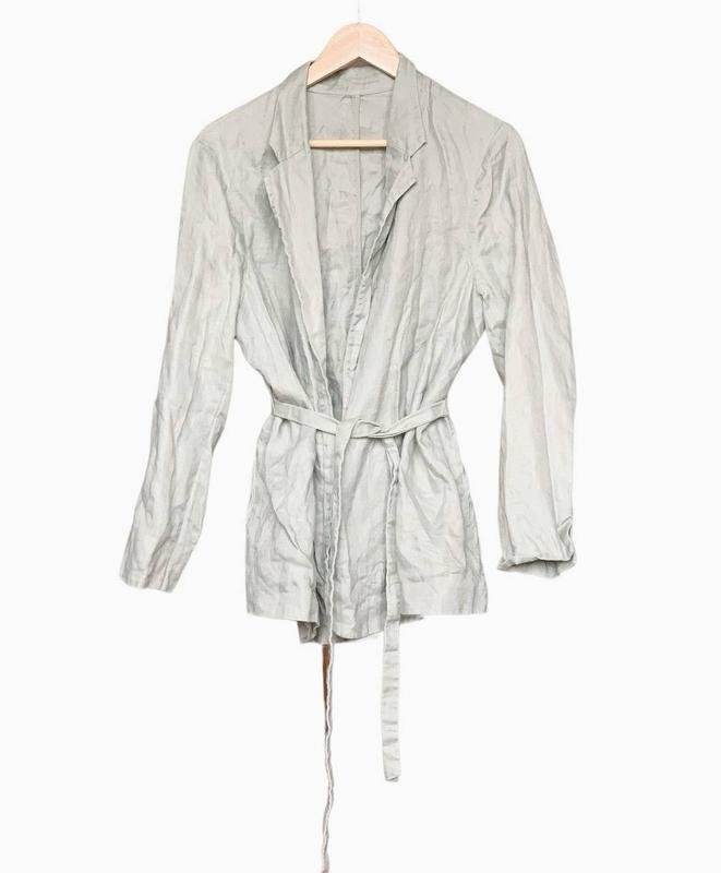 Damen Mango Blazer Beige Leinen 38 / M / 46