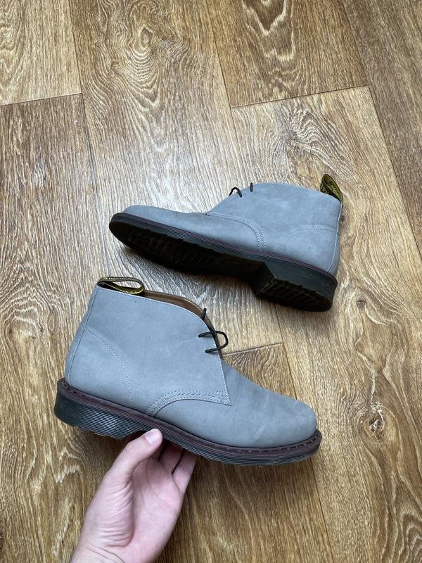 Damen Dr. Martens Stiefel Grau 39