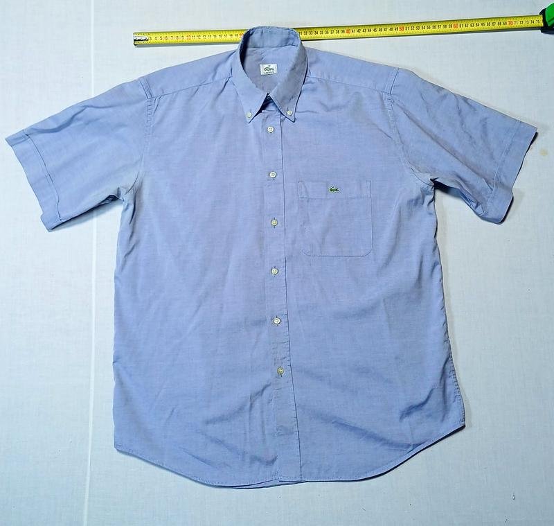 Herren Lacoste Polo Blau Baumwolle 36 / S / 44