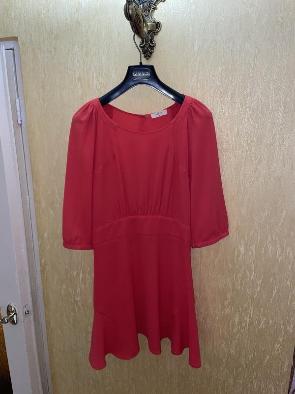 Женское Ba&sh Платье Красное 34 / XS / 42