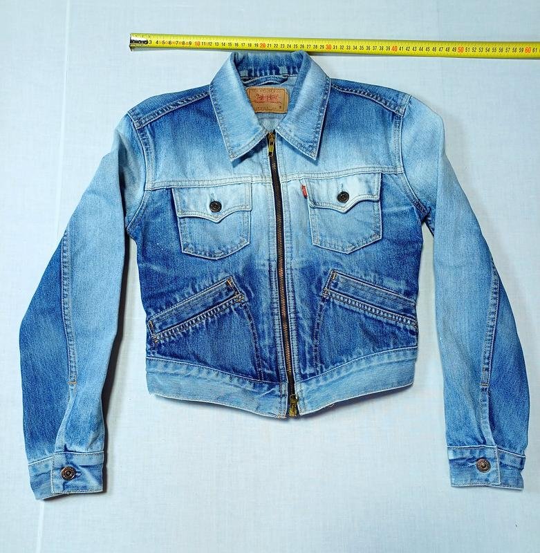 Damen Levi's Jacke Weiß Denim 36