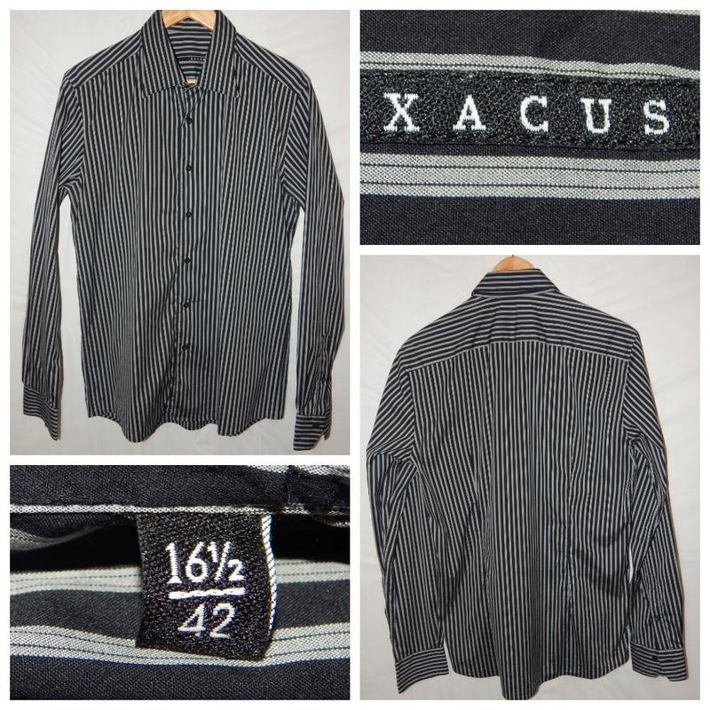 Herren Xacus Hemd Mehrfarbig Baumwolle 42