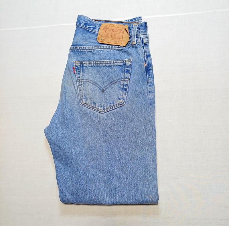 Herren Levi's Jeans Blau Denim 33 / L / 48